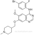 4-Chinazolinamin, N- (4-Brom-2-fluorphenyl) -6-methoxy-7 - [(1-methyl-4-piperidinyl) methoxy] CAS 443913-73-3